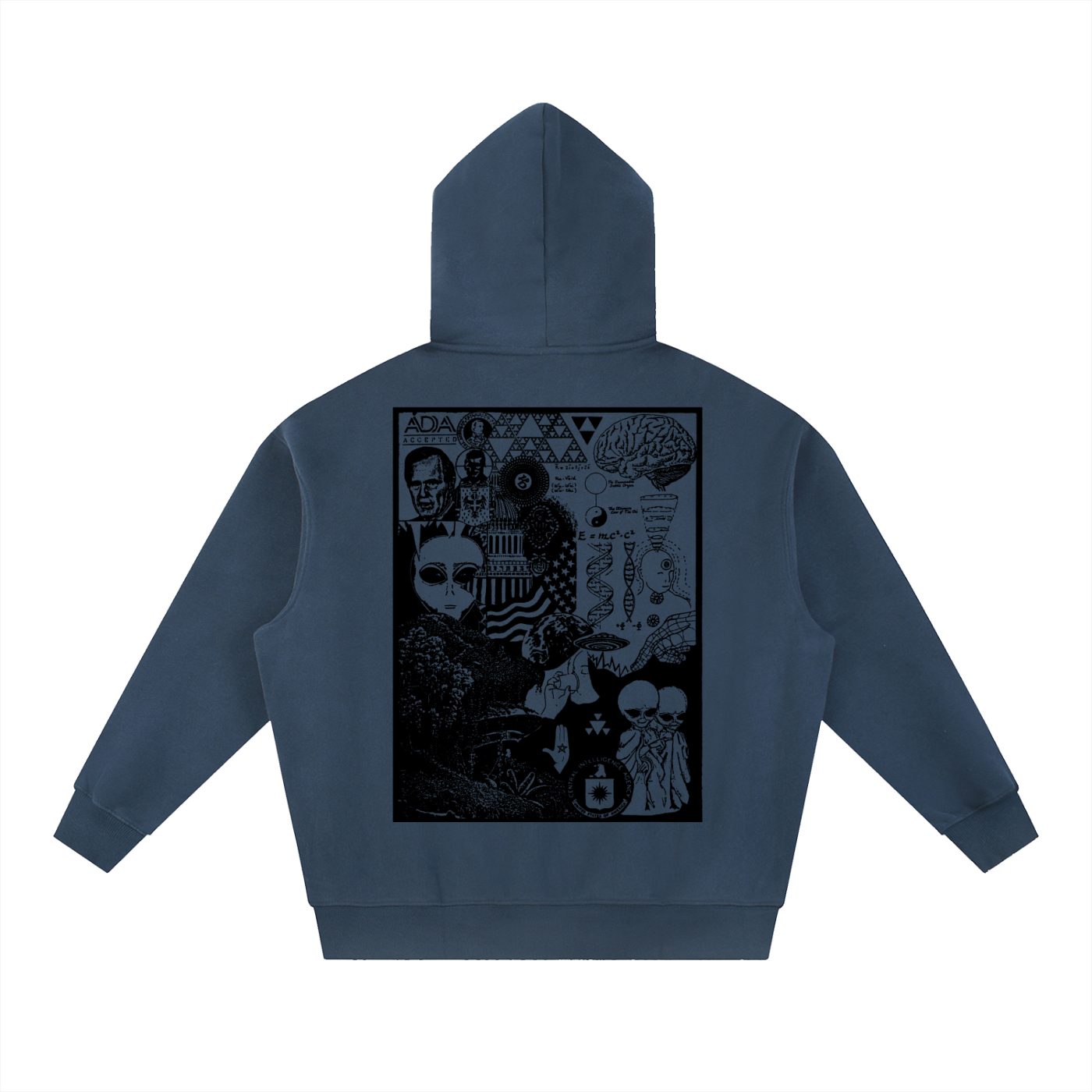 Matrix Boxy Hoodie